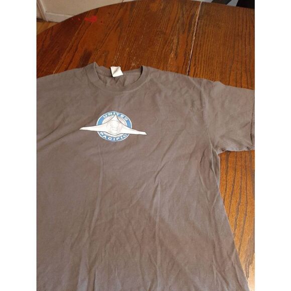 Large United Pacific Antique Truck Tee T-Shirt Grey Gearhead Car Truck Shirt - Picture 4 of 4